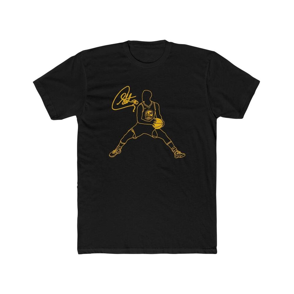 Next Level Brand Stephen Curry T-Shirt Golden State Warriors Basketball 1